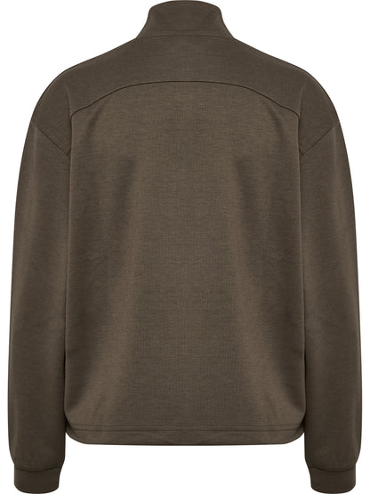 HUMMEL Yoga Soft Halfzip Jacket Damen (major brown)