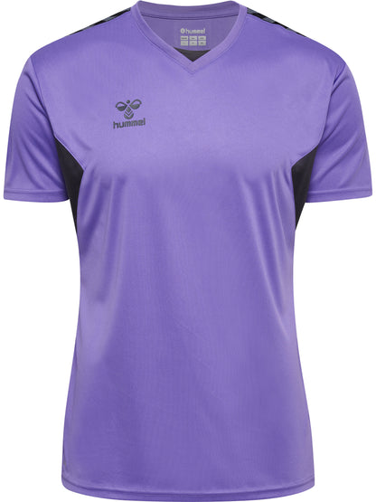 HUMMEL Authentic PL Jersey S/S (dahlia purple/asphalt)