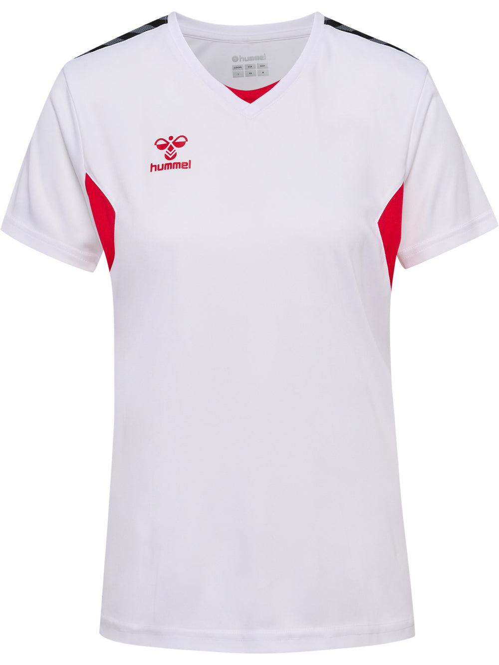 HUMMEL Authentic PL Jersey S/S Damen (white/true red)