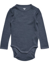 HUMMEL Mini Wool Solid Body L/S Kind (ombre blue)