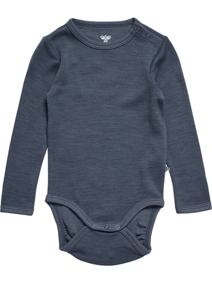 HUMMEL Mini Wool Solid Body L/S Kind (ombre blue)