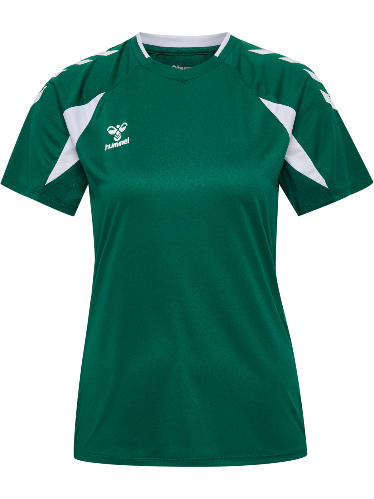 HUMMEL Core 2.0 Jersey S/S Damen (evergreen/white)