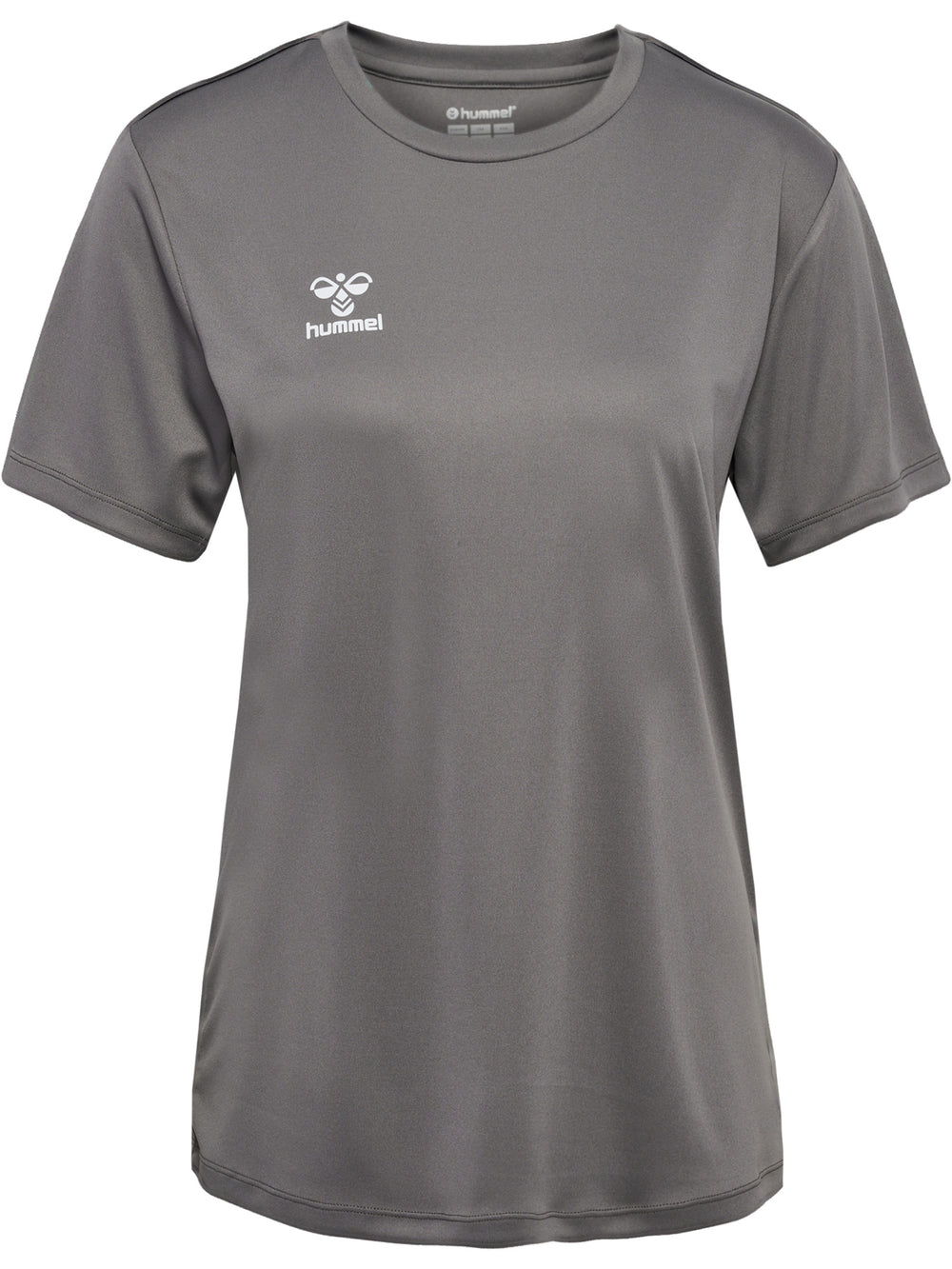 HUMMEL Essential Jersey S/S Damen (steel gray)