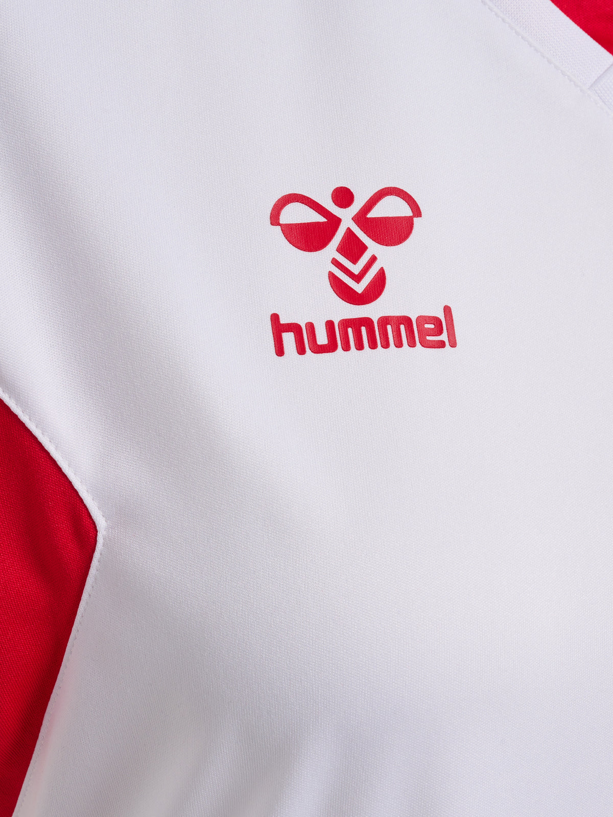 HUMMEL Authentic PL Jersey S/S Damen (white/true red)