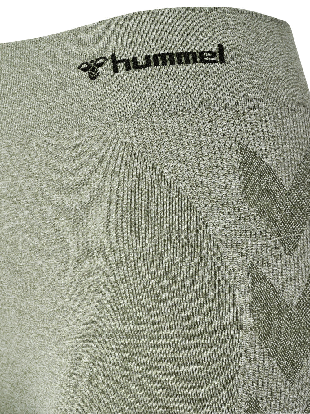 HUMMEL Ci Seamless Mid Waist Tights Damen (seagrass melange)