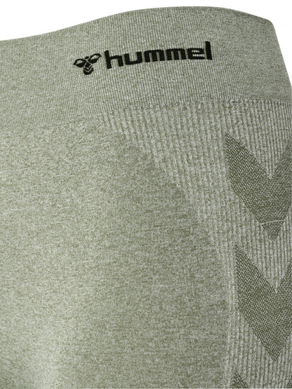 HUMMEL Ci Seamless Mid Waist Tights Damen (seagrass melange)