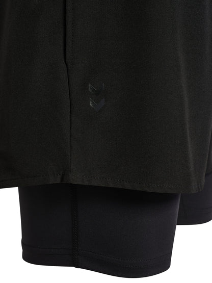 HUMMEL Hiit Intensity 2 In 1 Shorts Damen (black)