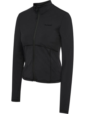 HUMMEL Prima Zip Blouse Damen (black)