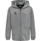HUMMEL Core Xk Poly Zip Hood Sweat Unisex Kind Grau