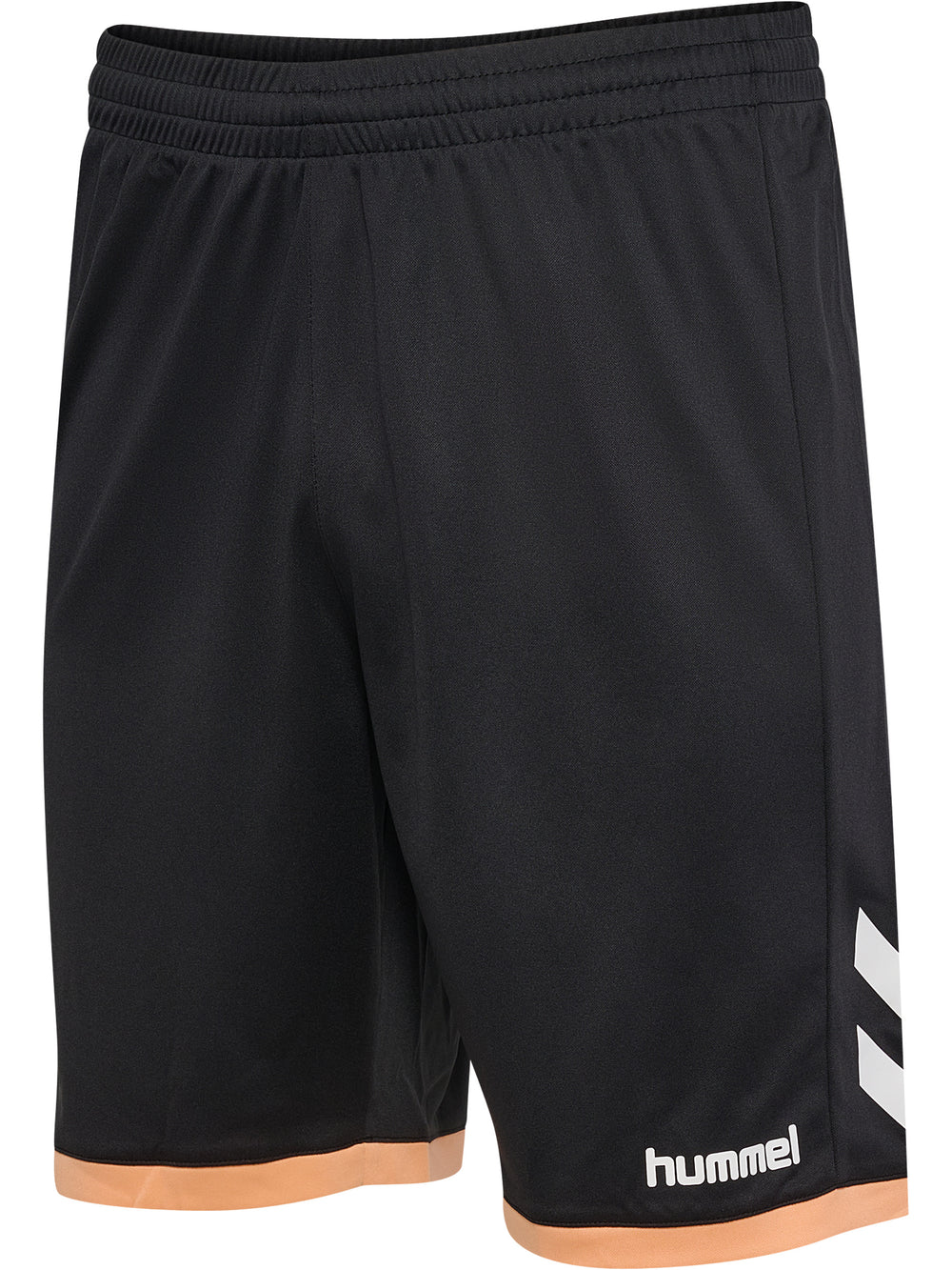 HUMMEL Blaze Club 27 Poly Shorts (black/peach cobbler)