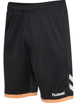 HUMMEL Blaze Club 27 Poly Shorts (black/peach cobbler)