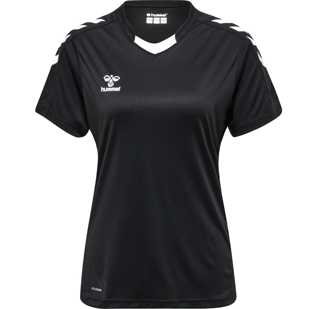 HUMMEL Core Xk Poly Jersey S/S Damen Schwarz