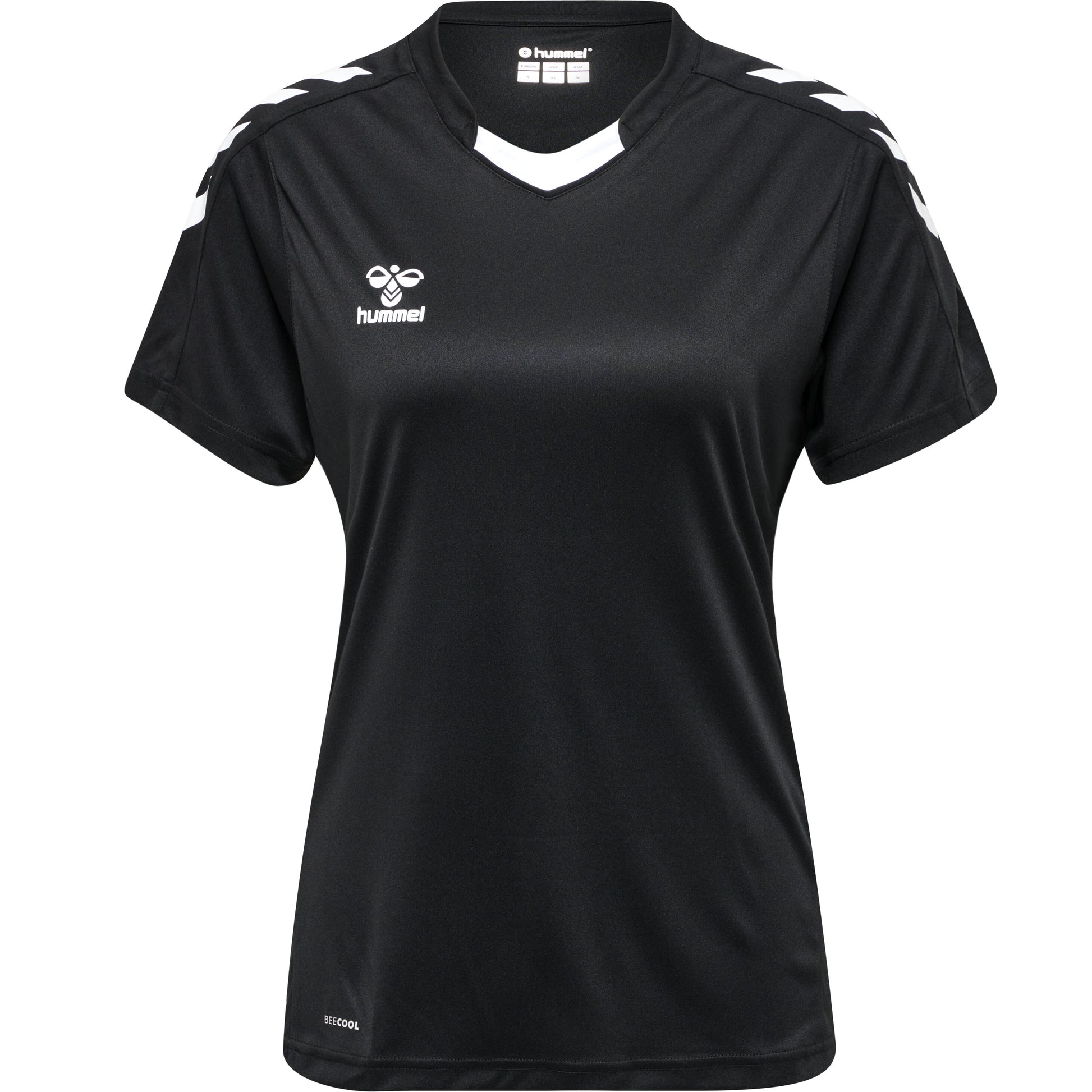HUMMEL Core Xk Poly Jersey S/S Damen Schwarz
