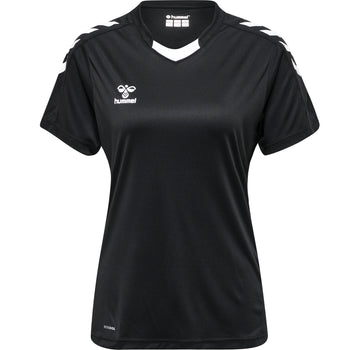 HUMMEL Core Xk Poly Jersey S/S Damen Schwarz