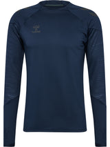 HUMMEL Pro Training Crew Sweat Unisex Blau