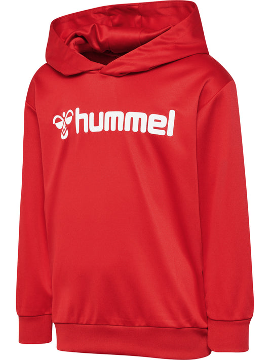 HUMMEL Logo Hoodie Kind (true red)
