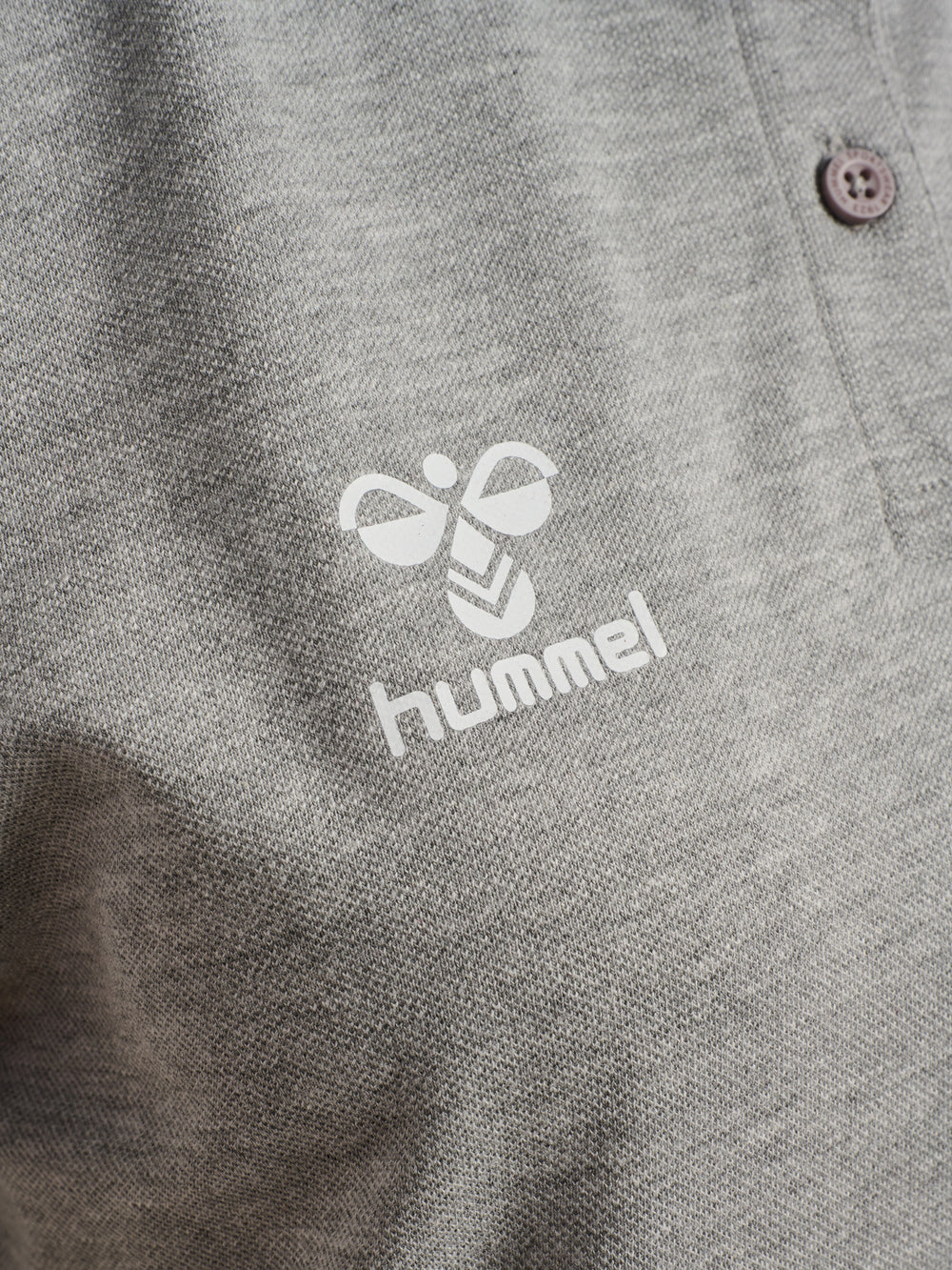 HUMMEL Go 2.0 Chevron Polo Damen (grey melange)