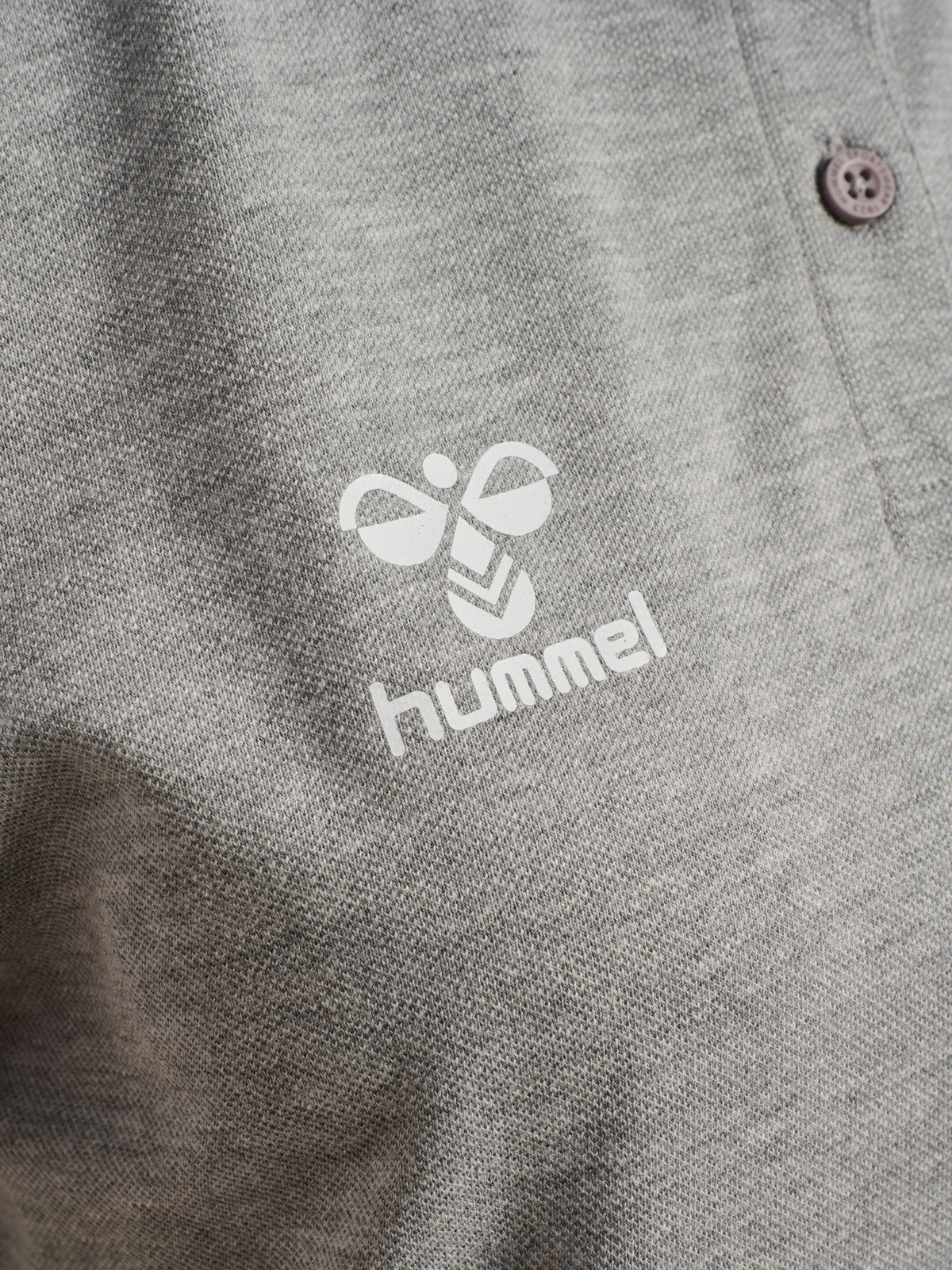 HUMMEL Go 2.0 Chevron Polo Damen (grey melange)