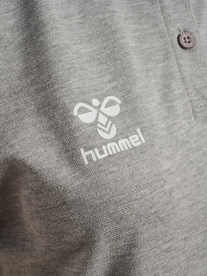 HUMMEL Go 2.0 Chevron Polo Damen (grey melange)