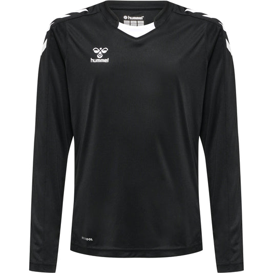 HUMMEL Core Xk Poly Jersey L/S Unisex Kind Schwarz