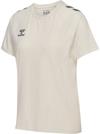 HUMMEL Cima 2.0 Jersey S/S Damen (marshmallow)