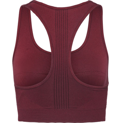 HUMMEL Mt Shaping Seamless Sports Top Damen (zinfandel)