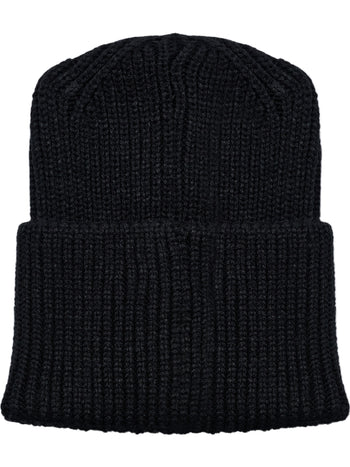 HUMMEL Heavy Rib Knit Beanie Kind (black)