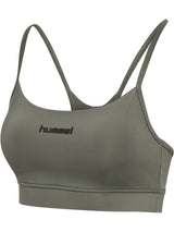 HUMMEL Prima Medium Support Bra Damen (castor gray)