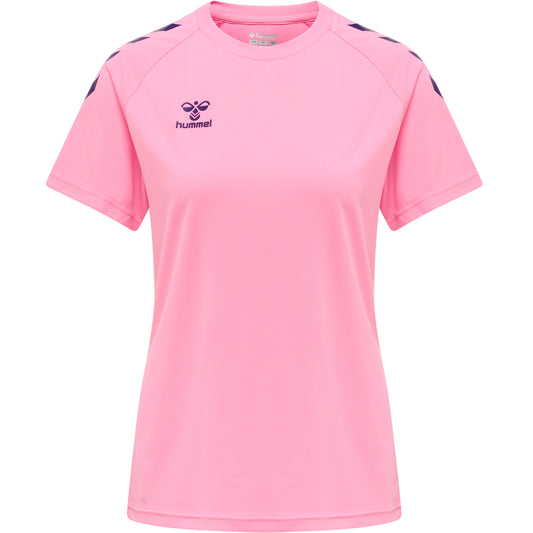 HUMMEL Core Xk Core Poly Tee S/S Damen Rosa