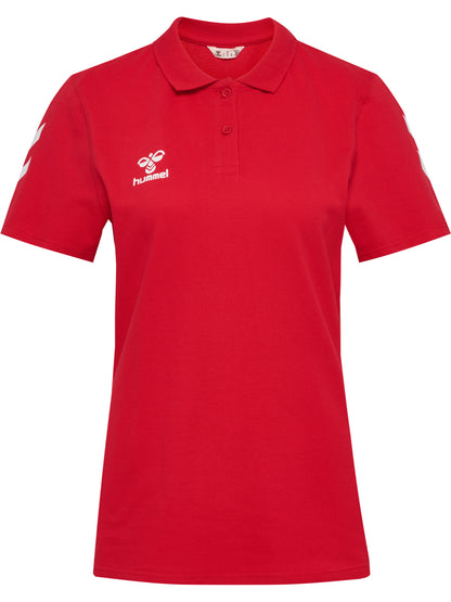 HUMMEL Go 2.0 Chevron Polo Damen (true red)