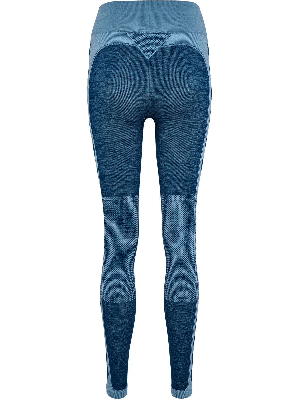 HUMMEL Clea Seamless Mid Waist Tights Damen (navy peony/faded denim)