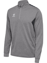 HUMMEL Authentic Half Zip Sweat (grey melange)