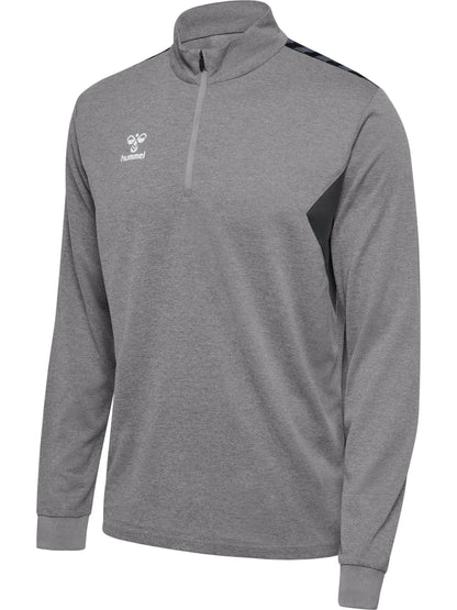 HUMMEL Authentic Half Zip Sweat (grey melange)