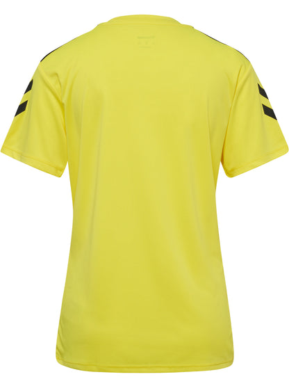 HUMMEL Essential 2.0 Jersey S/S Damen (blazing yellow/black)
