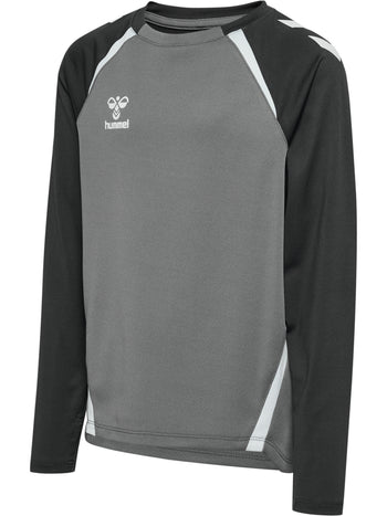 HUMMEL Lead 2.0 Crew Sweat Kind (steel gray/asphalt)