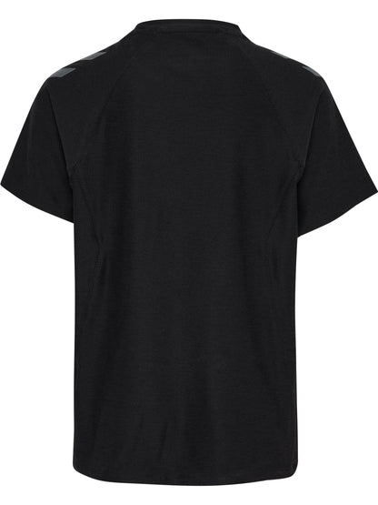 HUMMEL Cima 2.0 Jersey S/S Kind (black melange)