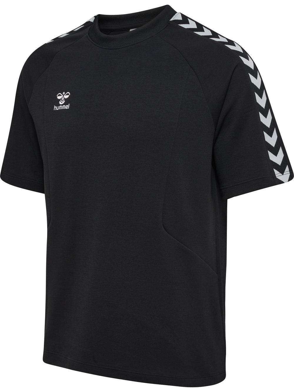 HUMMEL Root T-Shirt S/S (black/blanc de blanc)