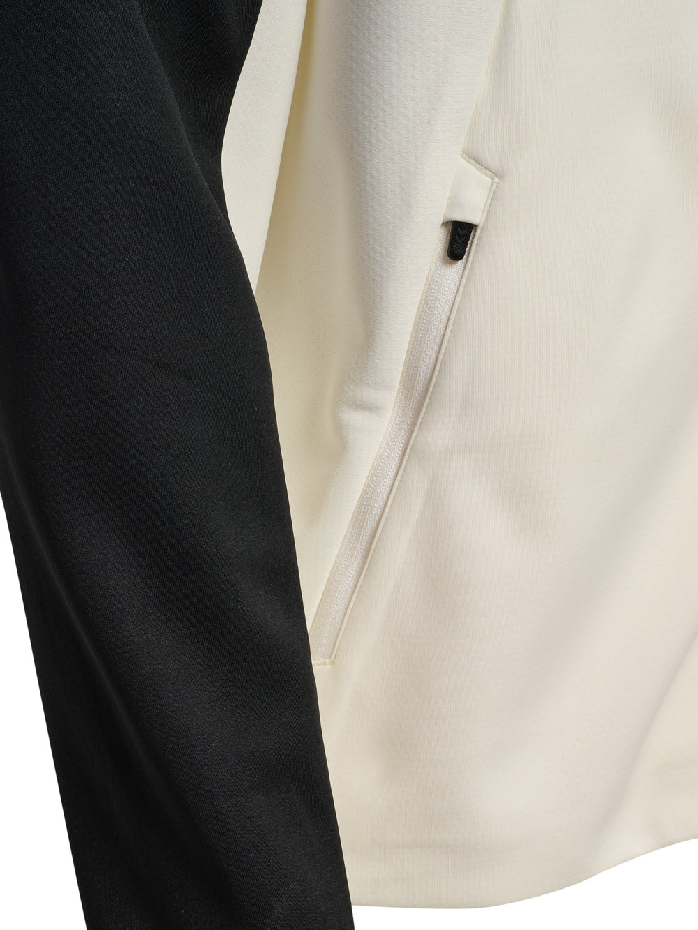 HUMMEL Cima 2.0 Zip Hoodie (marshmallow/black)
