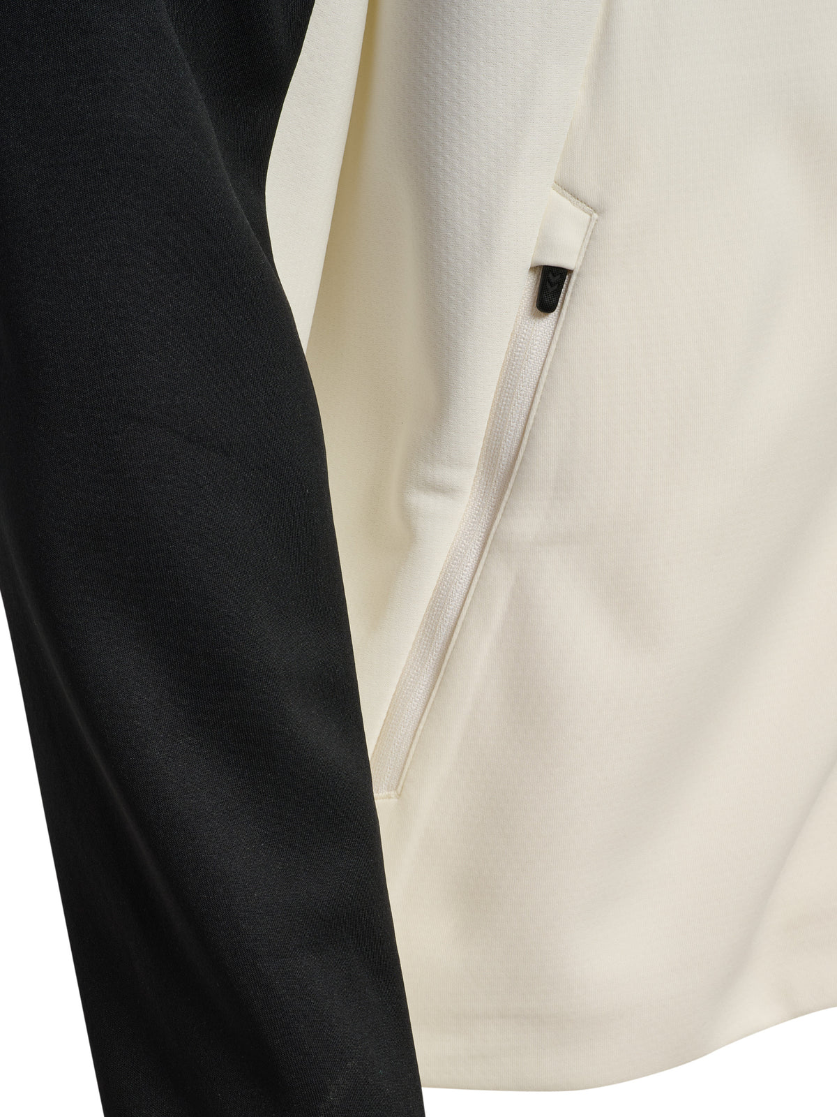 HUMMEL Cima 2.0 Zip Hoodie (marshmallow/black)
