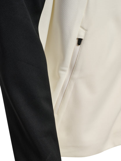 HUMMEL Cima 2.0 Zip Hoodie (marshmallow/black)