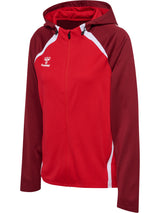 HUMMEL Lead 2.0 Zip Hoodie Damen (true red/maroon)