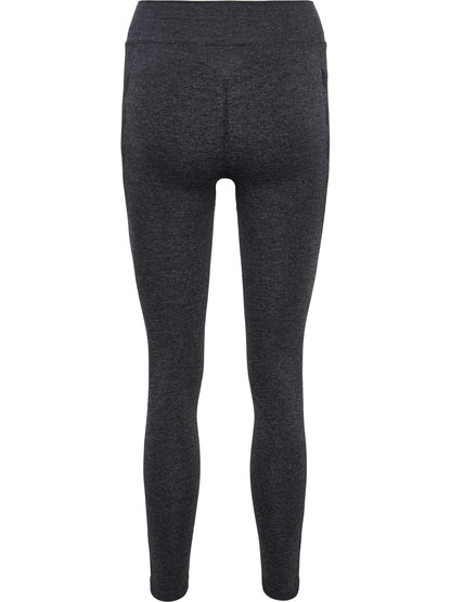 HUMMEL Ci Seamless Mw Scrunch Tight Damen (black melange)