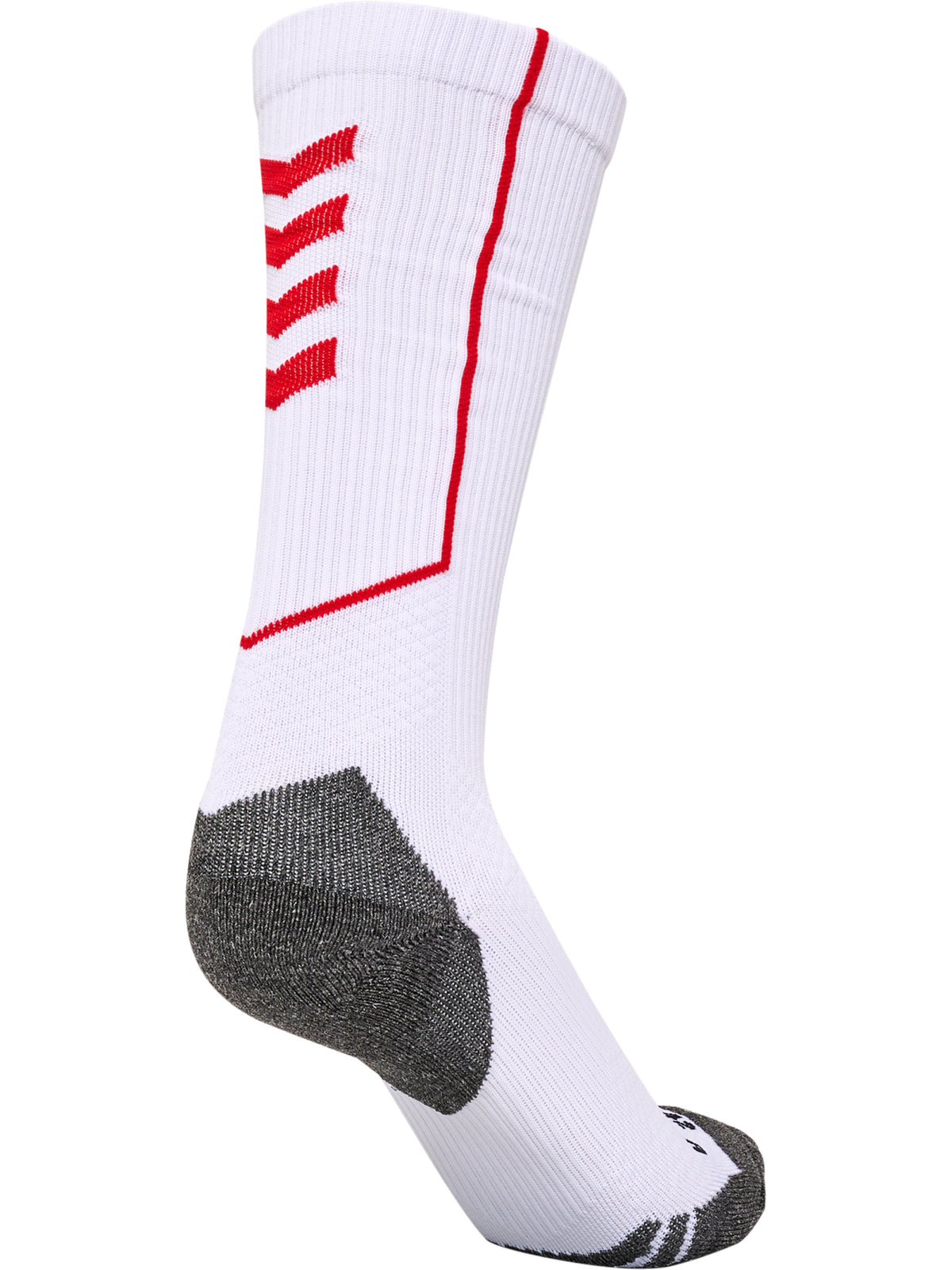 HUMMEL Pro Training Socks High (white/true red)