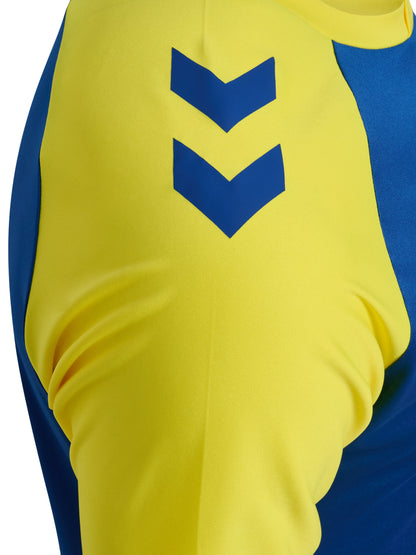 HUMMEL Match League Jersey S/S (true blue/blazing yellow)