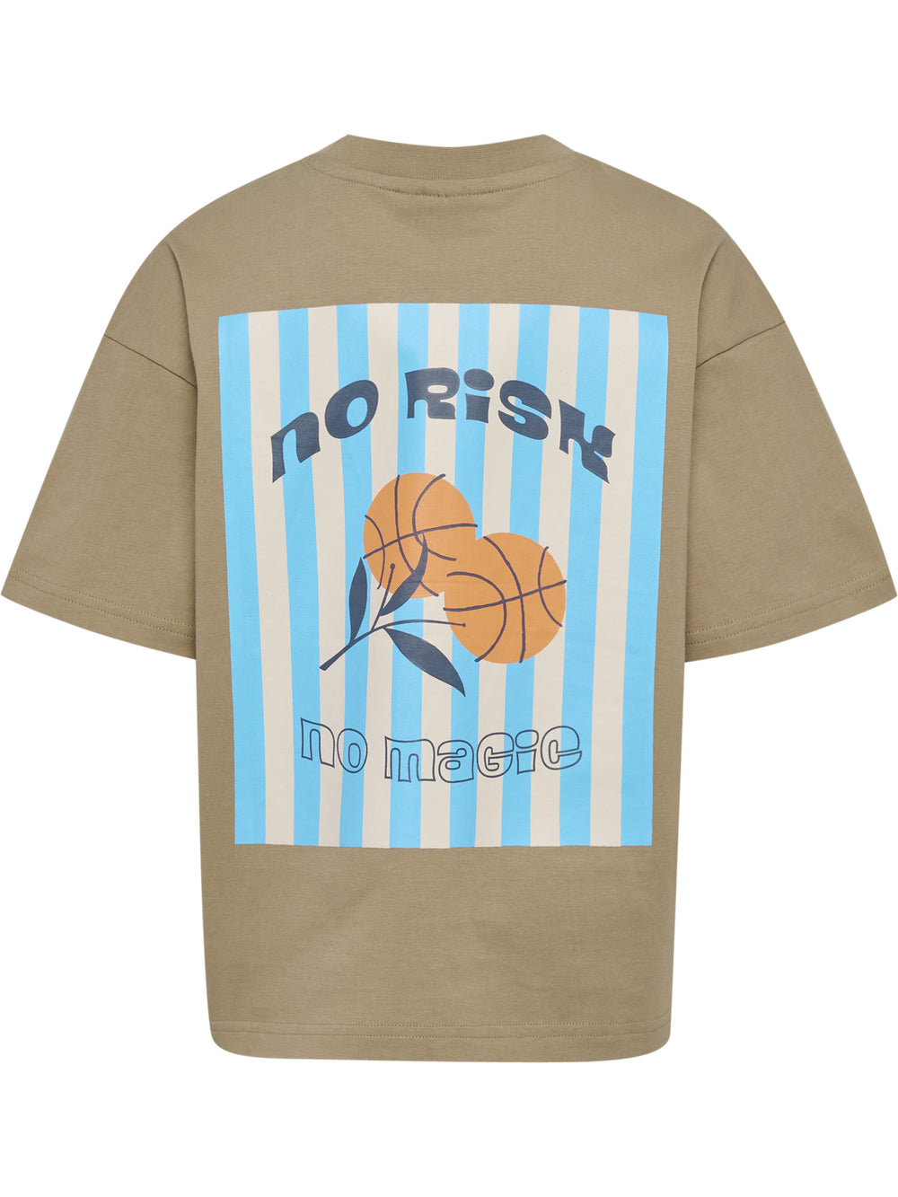 HUMMEL Mio Boxy T-Shirt S/S Kind (silver mink)