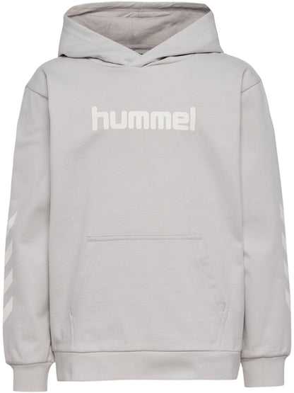 HUMMEL Logo Hoodie Kind (lunar rock)