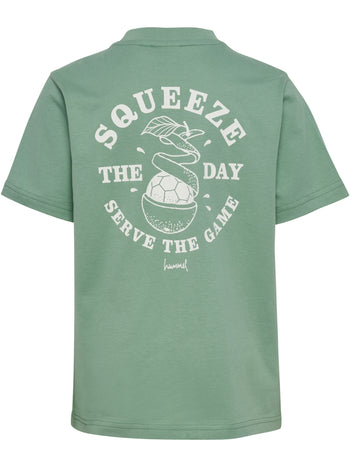 HUMMEL Reg Graphic T-Shirt S/S Kind (green bay)