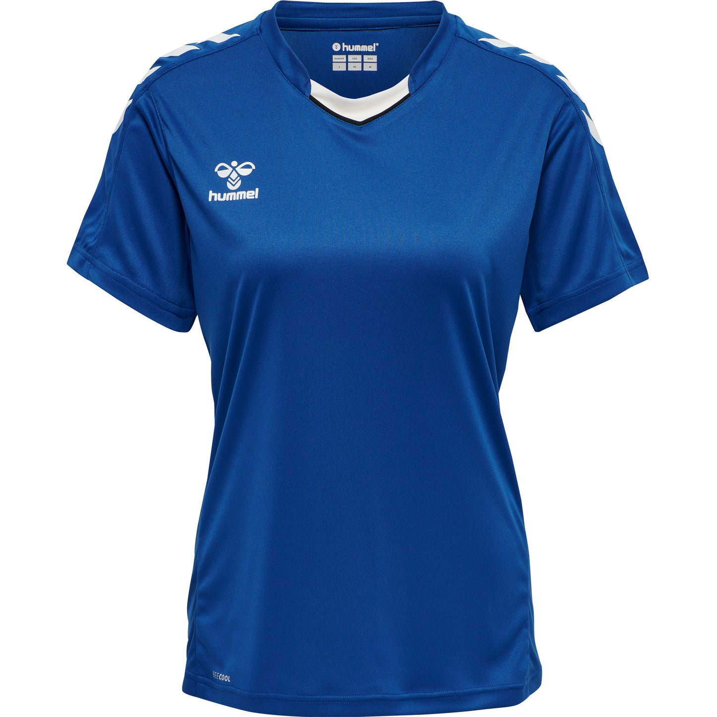 HUMMEL Core Xk Poly Jersey S/S Damen Blau