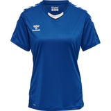 HUMMEL Core Xk Poly Jersey S/S Damen Blau