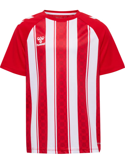 HUMMEL Match Striped Jersey S/S Kind (true red/white)